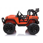 Elektrické autíčko - Jeep JC666 - nelakované - oranžové